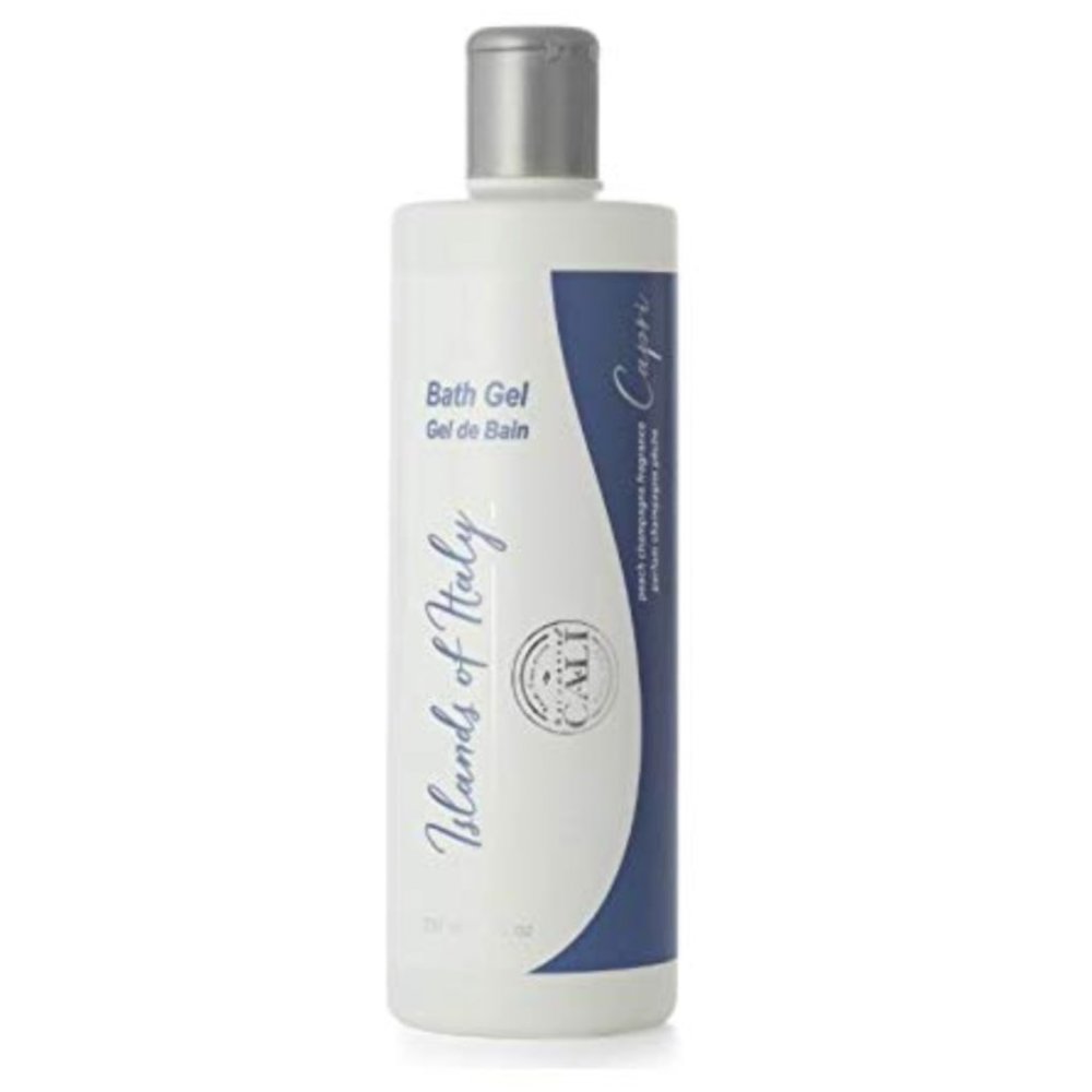 Baronessa Cali's Islands of Italy Bath Gel in Capri (Champagne Peach)